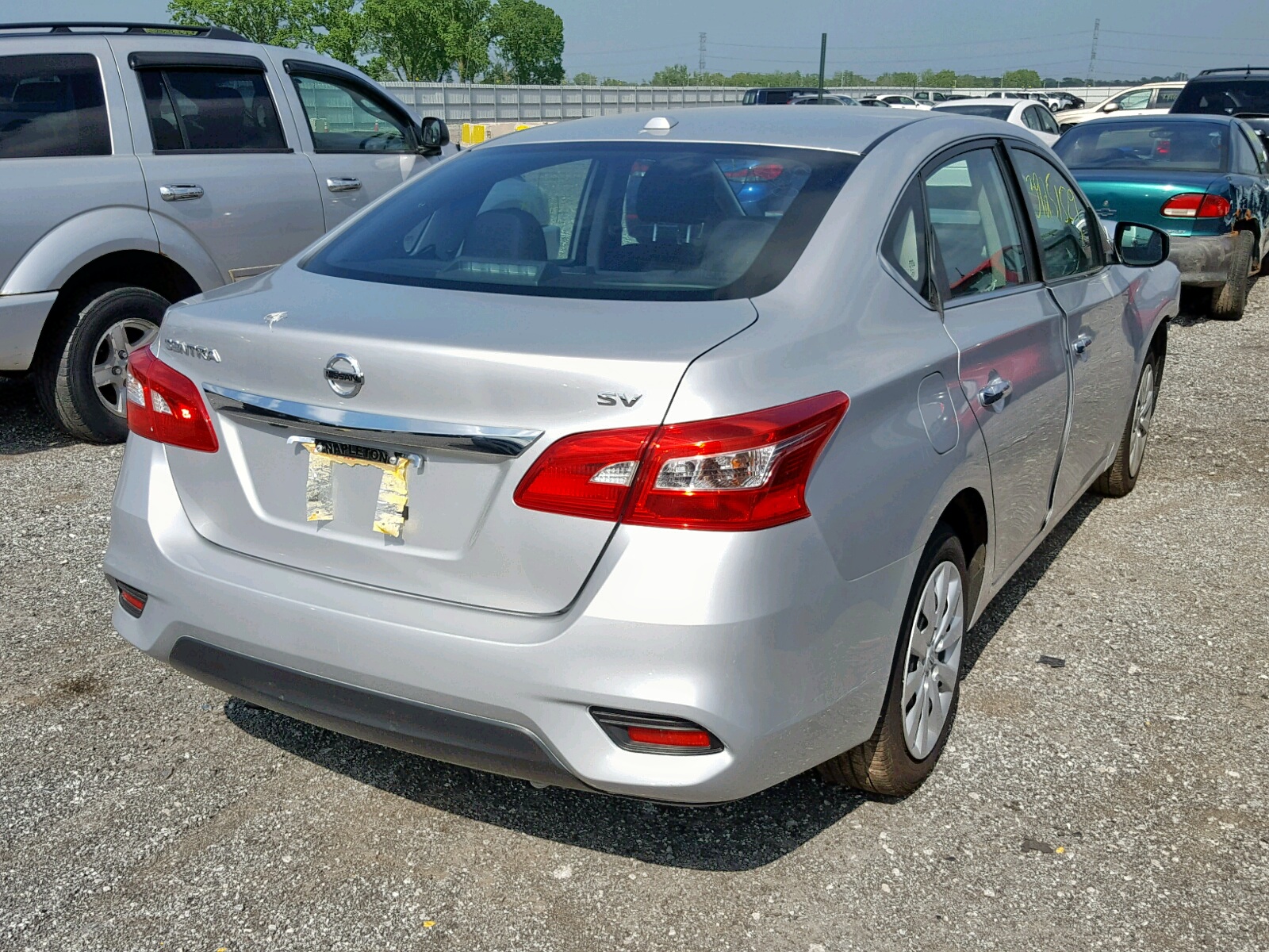 3N1AB7AP8HY315409 2017 Nissan Sentra S