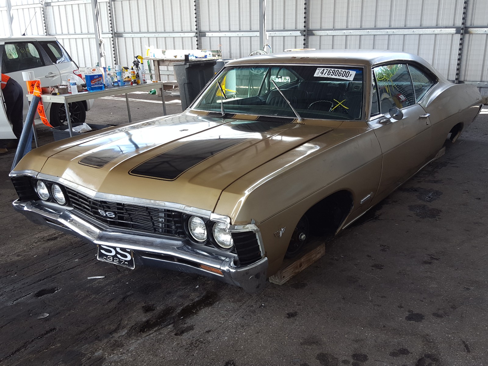 1967 Chevrolet Impala VIN: 168877D213648 Lot: 47690600