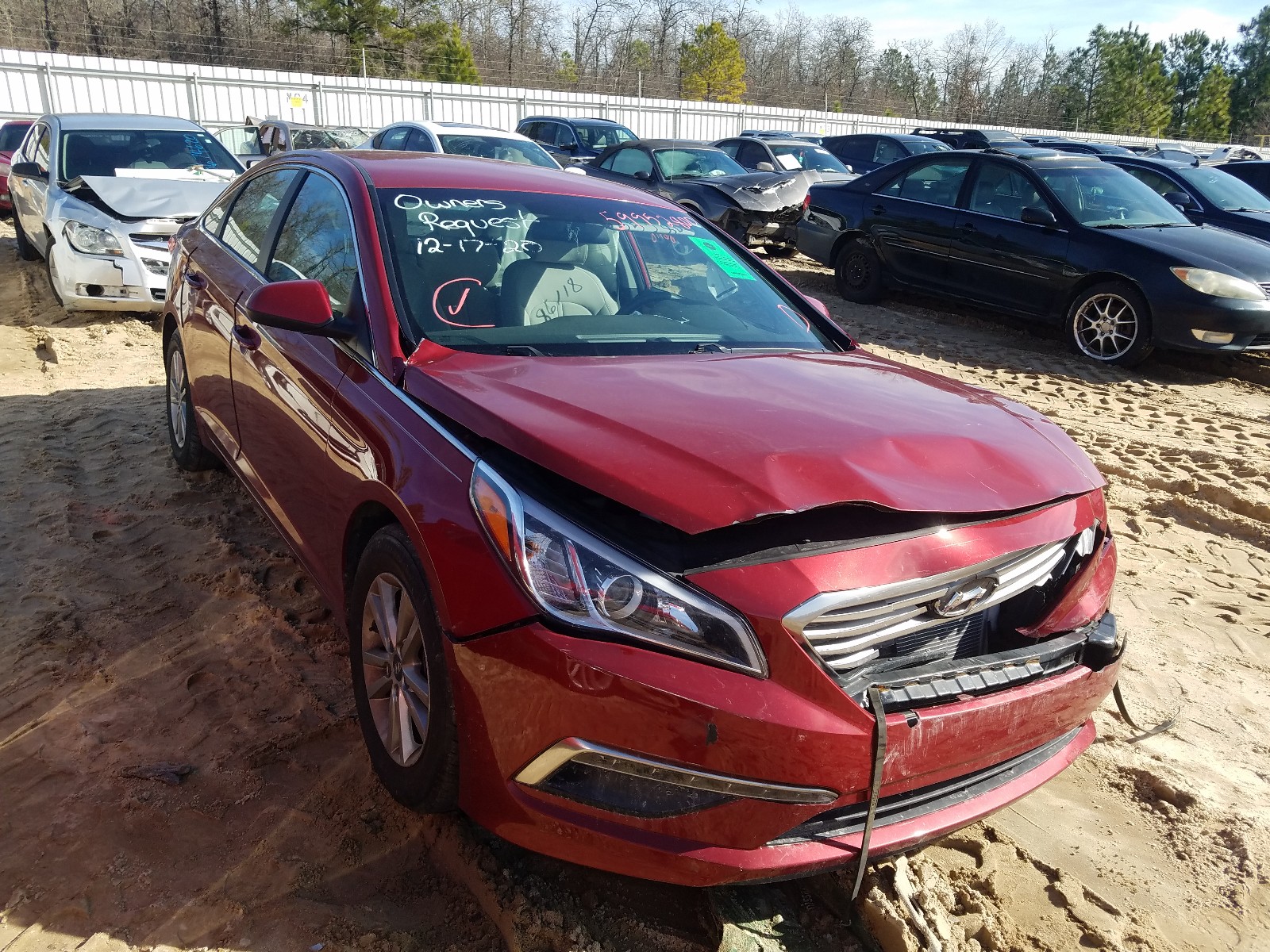 5NPE24AF4FH170934 2015 Hyundai Sonata Se