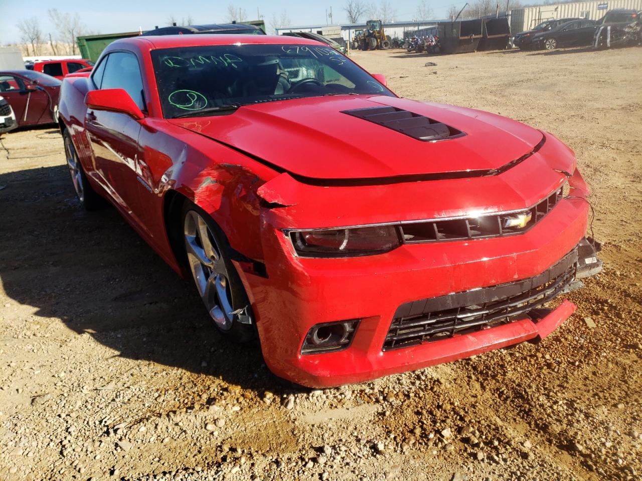 2G1FK1EJ2E9170037 2014 Chevrolet Camaro 2Ss