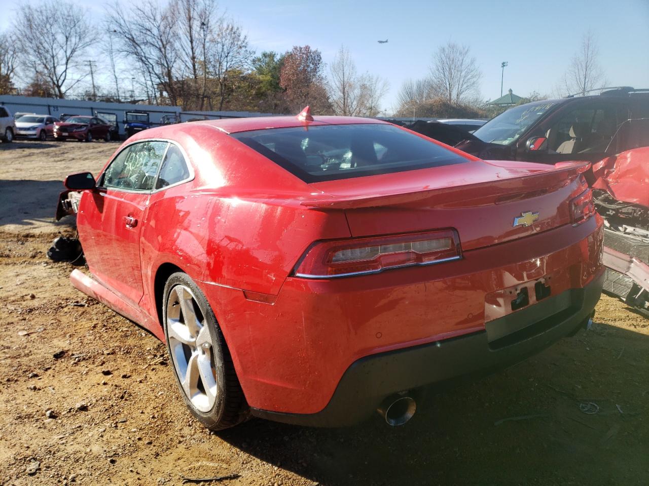 2G1FK1EJ2E9170037 2014 Chevrolet Camaro 2Ss