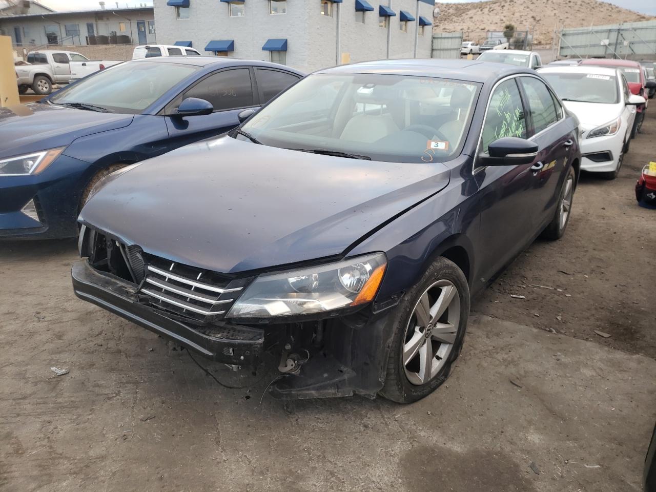 1VWBN7A35DC059493 2013 Volkswagen Passat Se