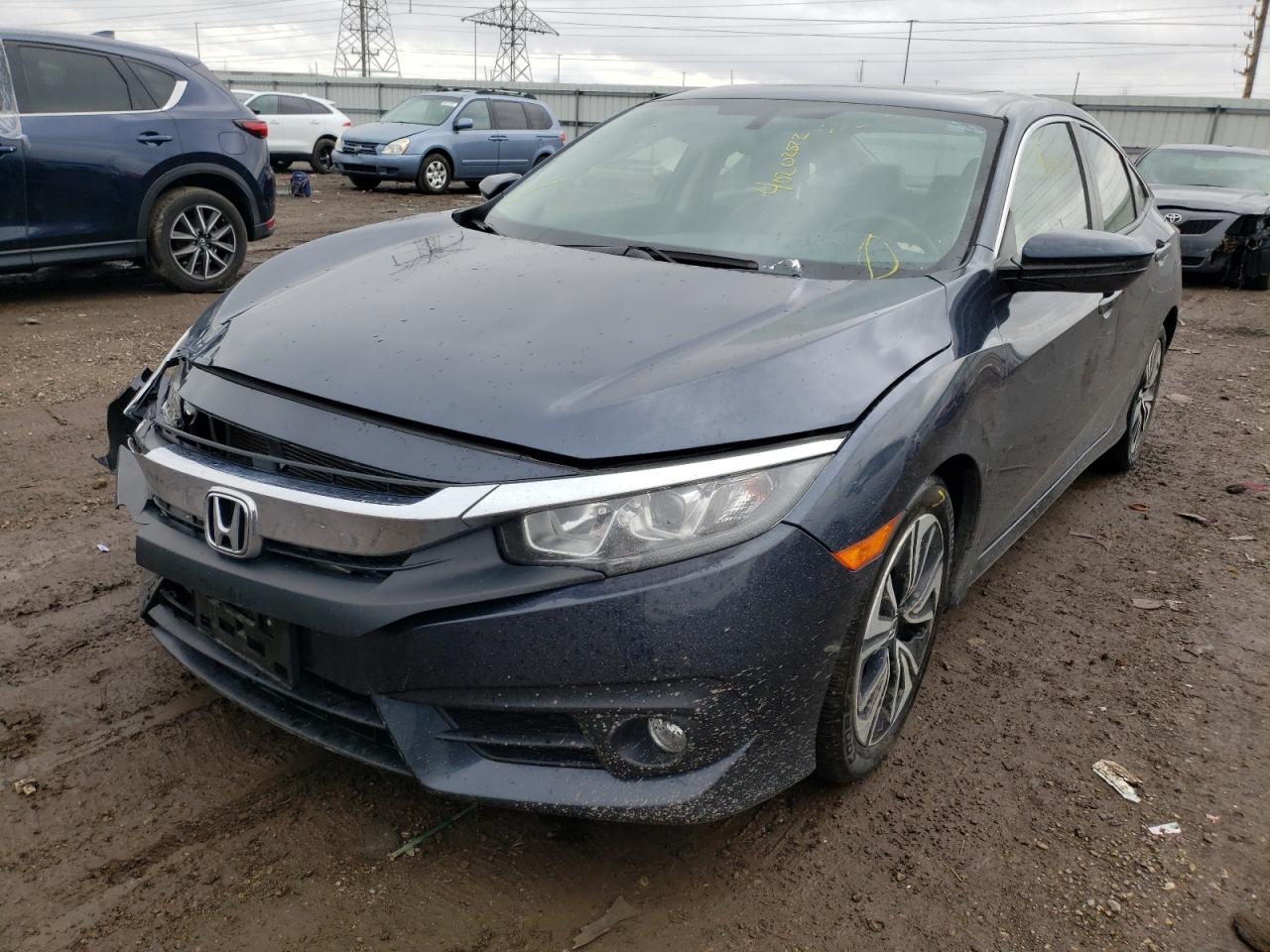 JHMFC1F76JX032518 2018 Honda Civic Exl