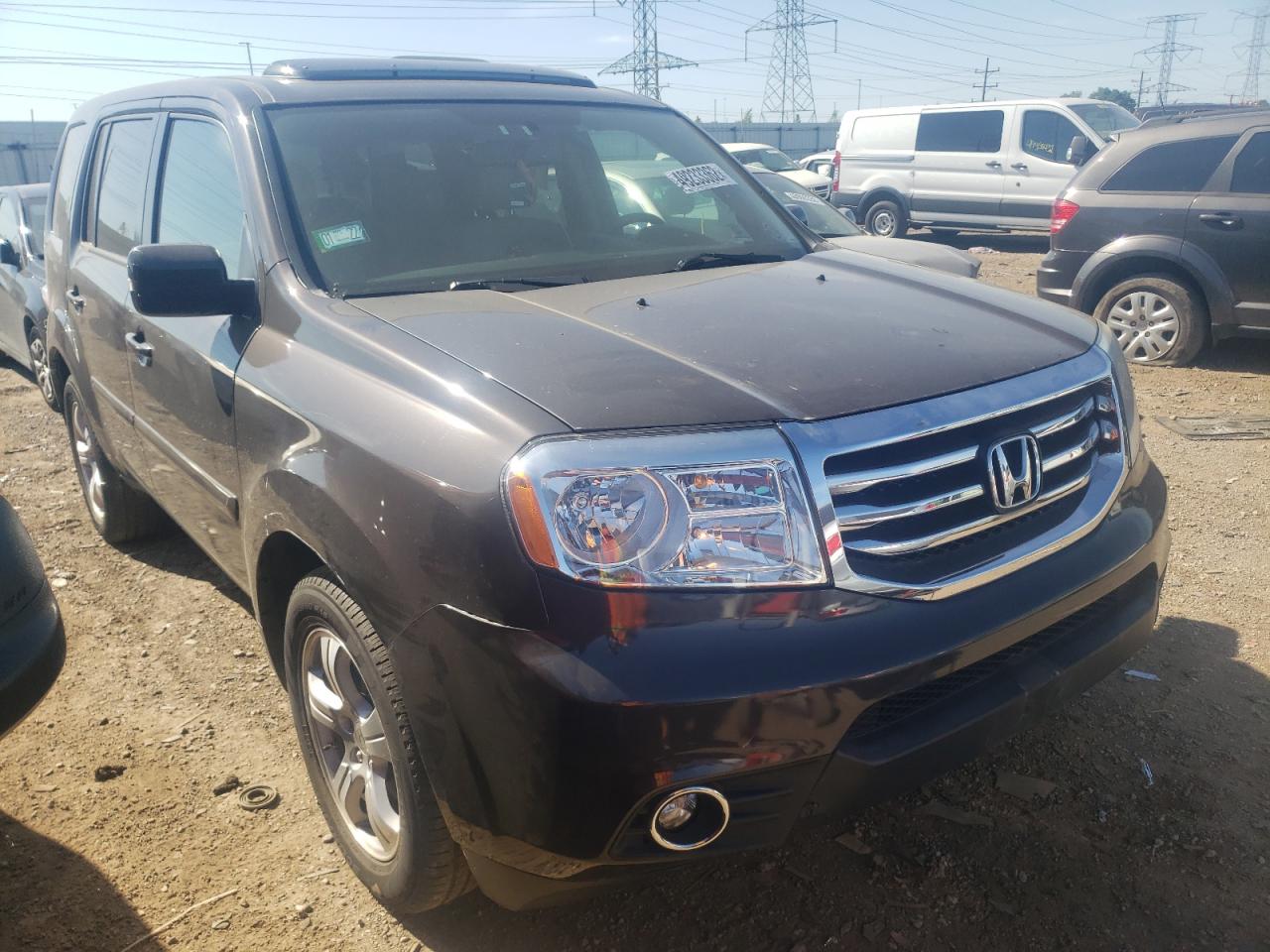 5FNYF4H53DB017732 2013 Honda Pilot Exl