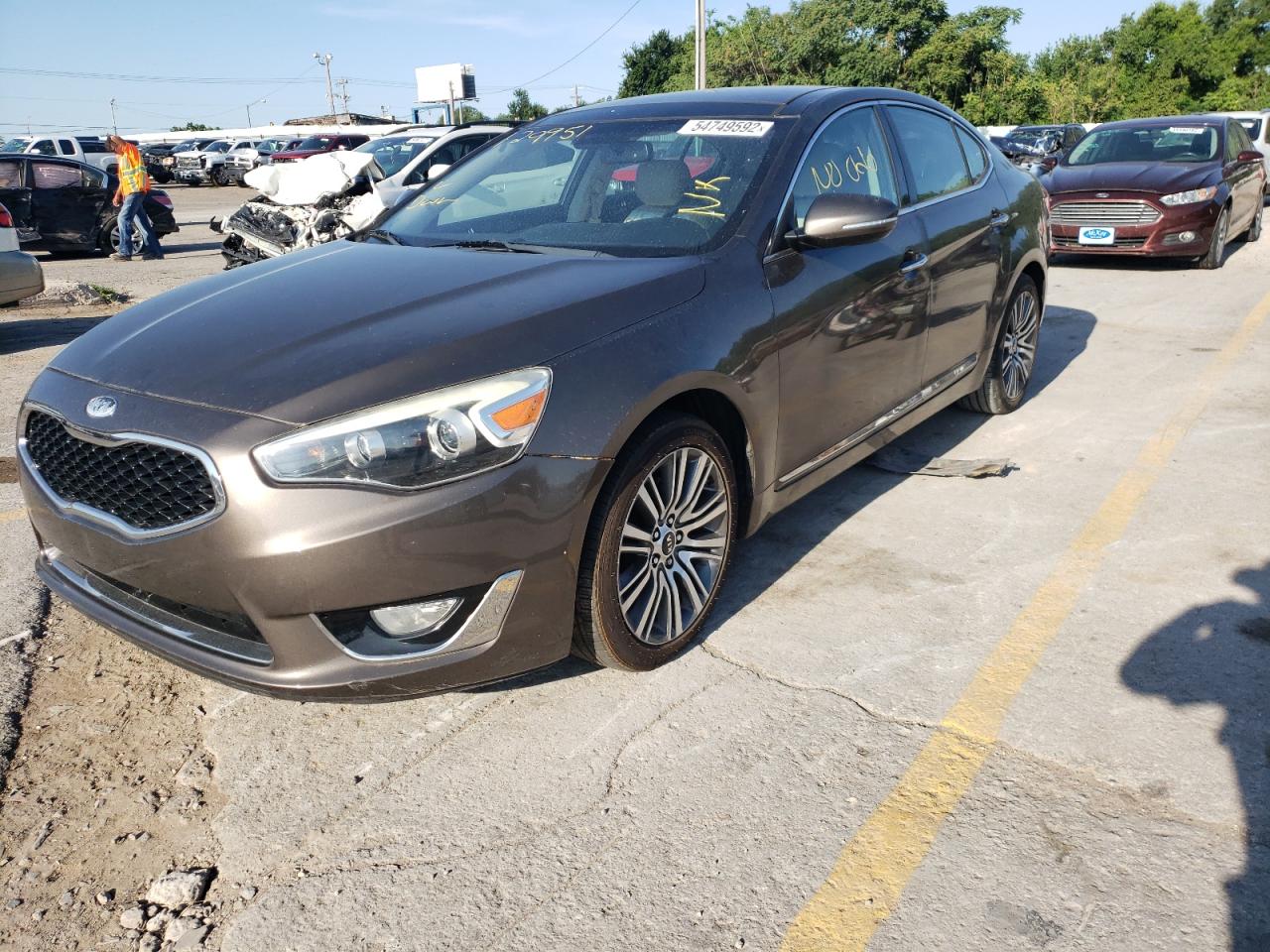 KNALN4D7XE5129951 2014 Kia Cadenza Pr