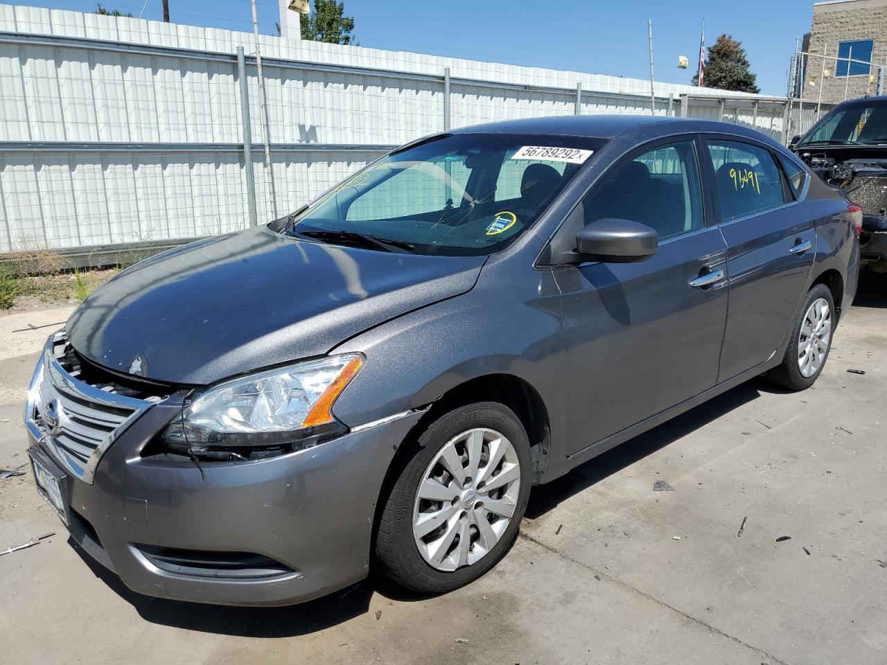 3N1AB7AP2FL695325 2015 Nissan Sentra S