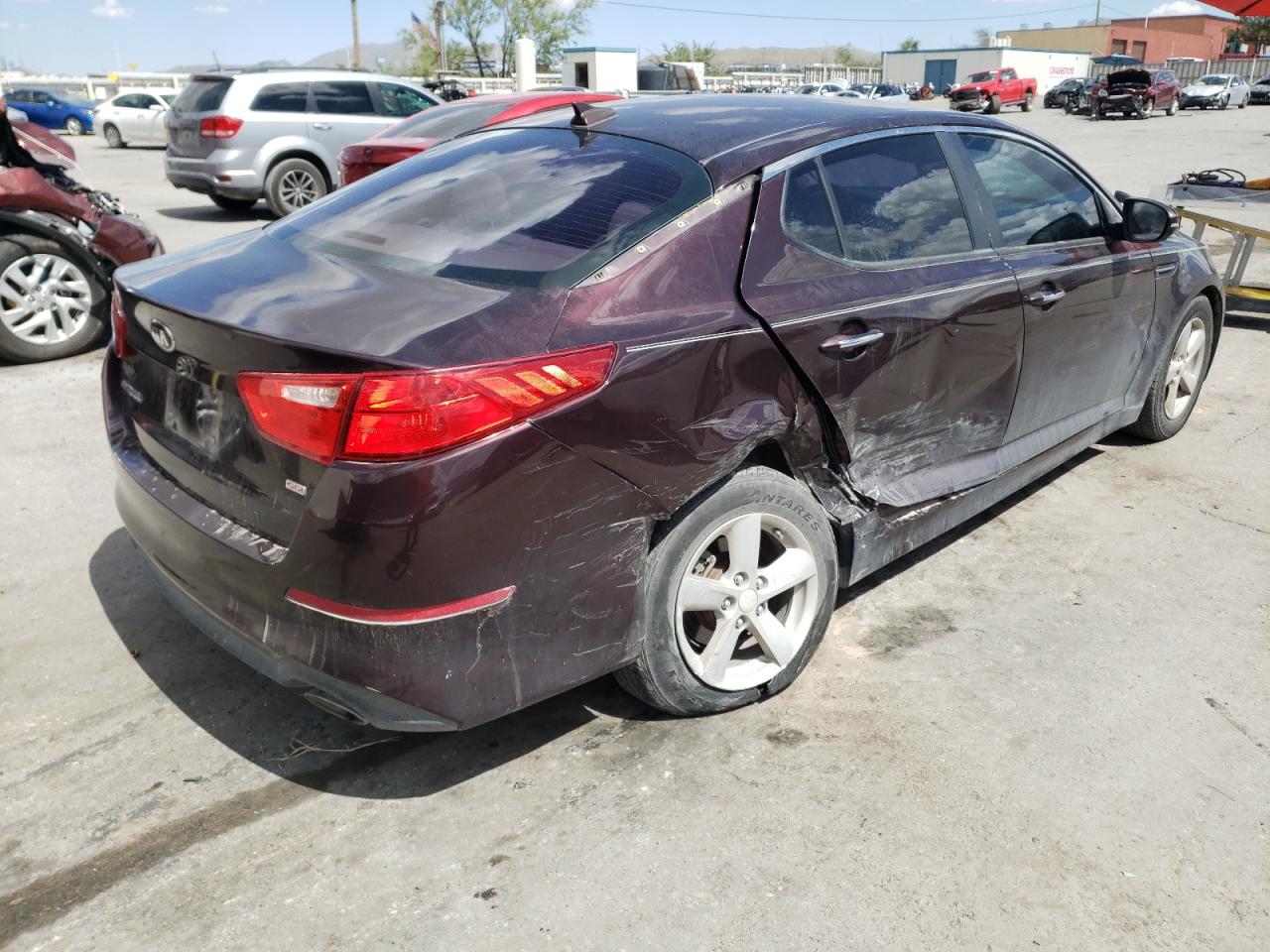 5XXGM4A77EG337888 2014 Kia Optima Lx