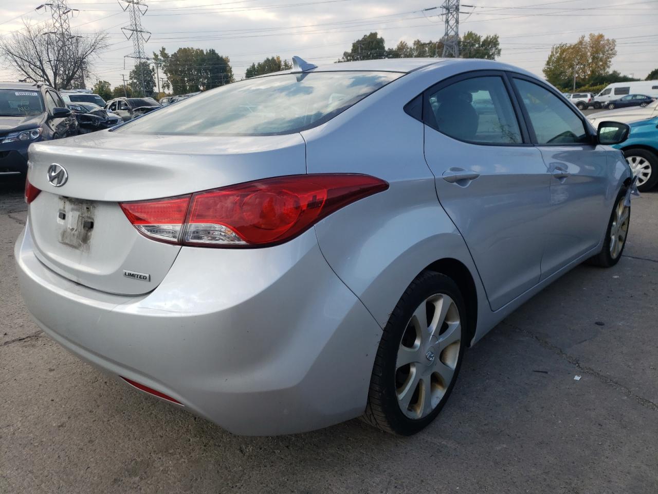 KMHDH4AE3CU285670 2012 Hyundai Elantra Gls