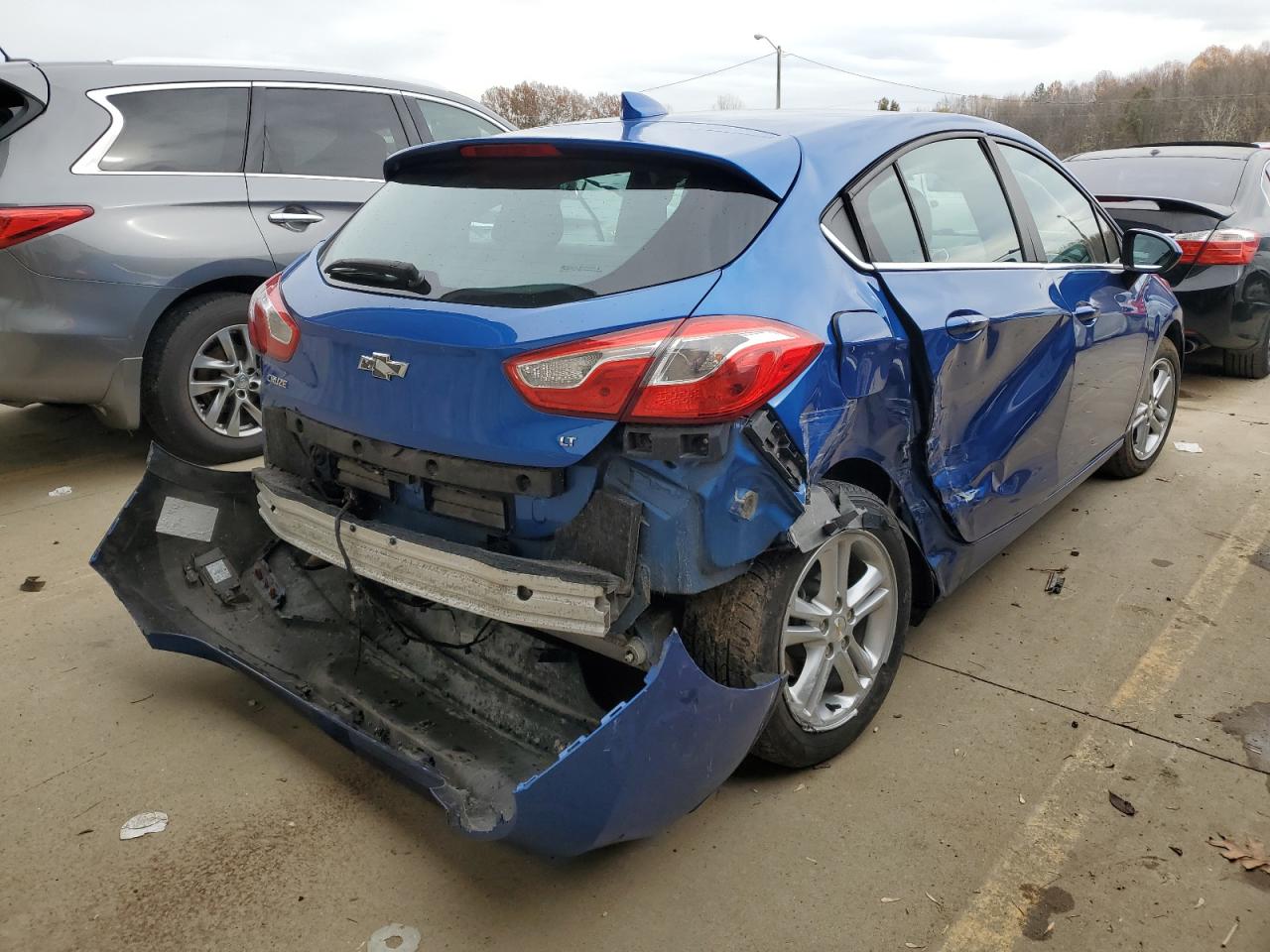 2017 Chevrolet Cruze Lt VIN: 3G1BE6SM3HS554112 Lot: 65666892