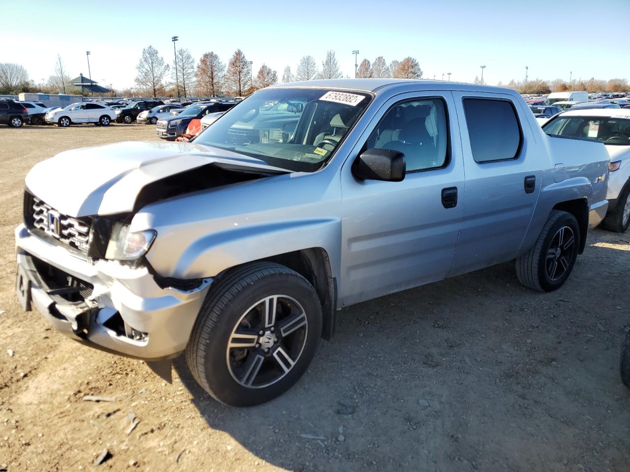 5FPYK1F70CB454981 2012 Honda Ridgeline Sport