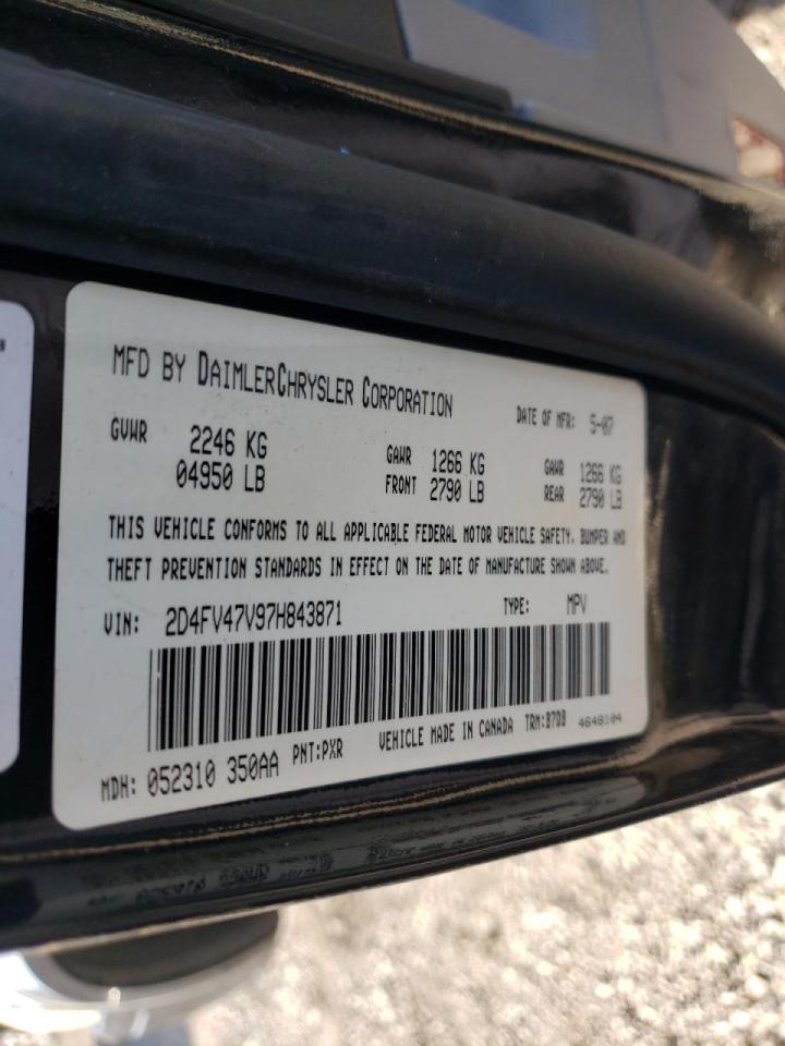 2D4FV47V97H843871 2007 Dodge Magnum Sxt