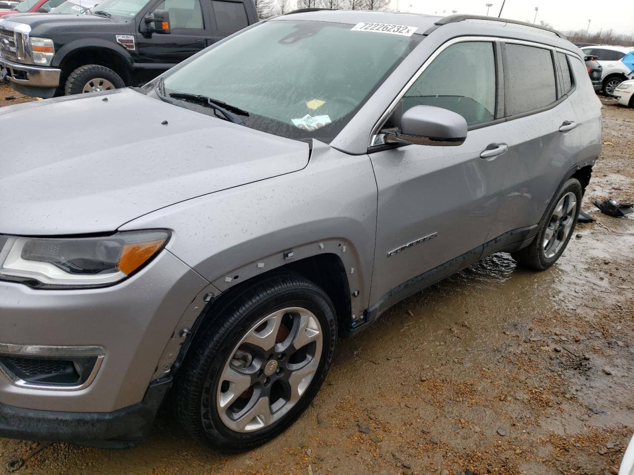 2018 Jeep Compass Limited VIN: 3C4NJCCB7JT358069 Lot: 72226232