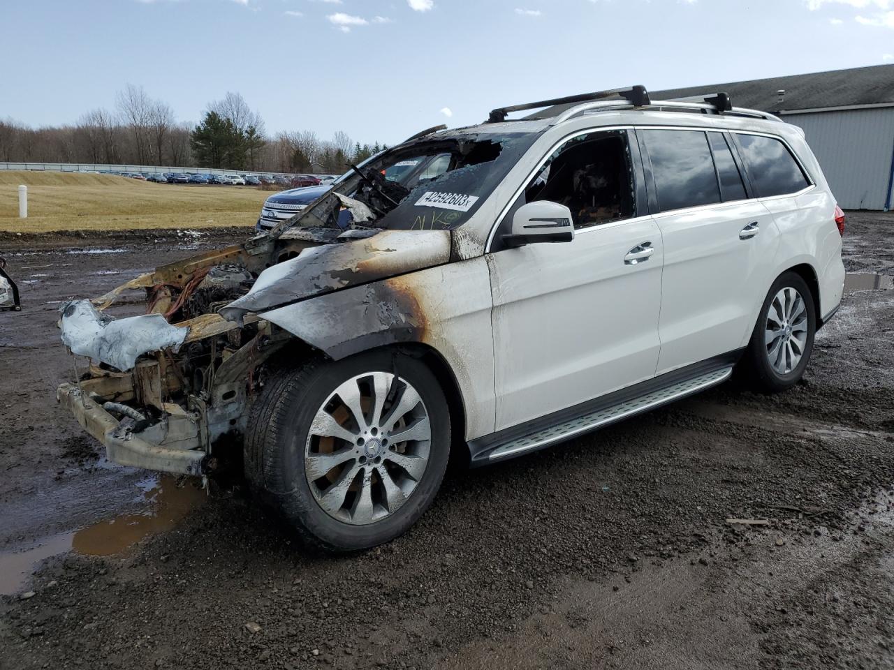 2017 Mercedes-Benz Gls 450 4Matic VIN: 4JGDF6EE1HA884717 Lot: 42592603