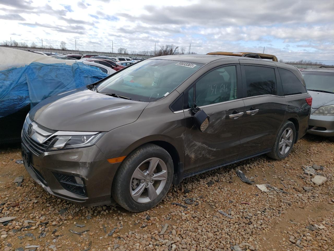 5FNRL6H73KB053251 2019 Honda Odyssey Exl