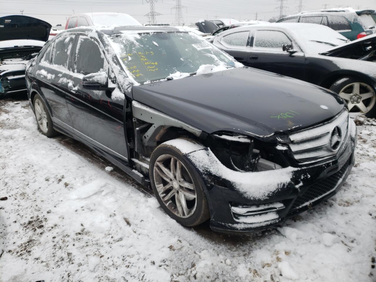 2013 Mercedes-Benz C 250 VIN: WDDGF4HB3DA794184 Lot: 37390314