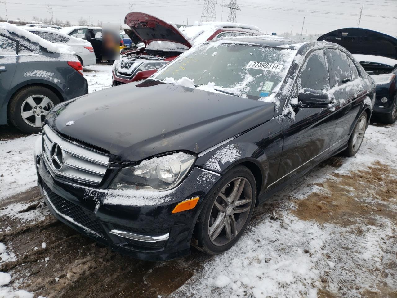 2013 Mercedes-Benz C 250 VIN: WDDGF4HB3DA794184 Lot: 37390314