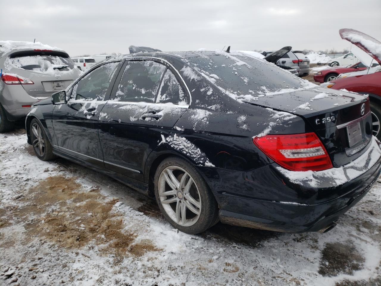 2013 Mercedes-Benz C 250 VIN: WDDGF4HB3DA794184 Lot: 37390314