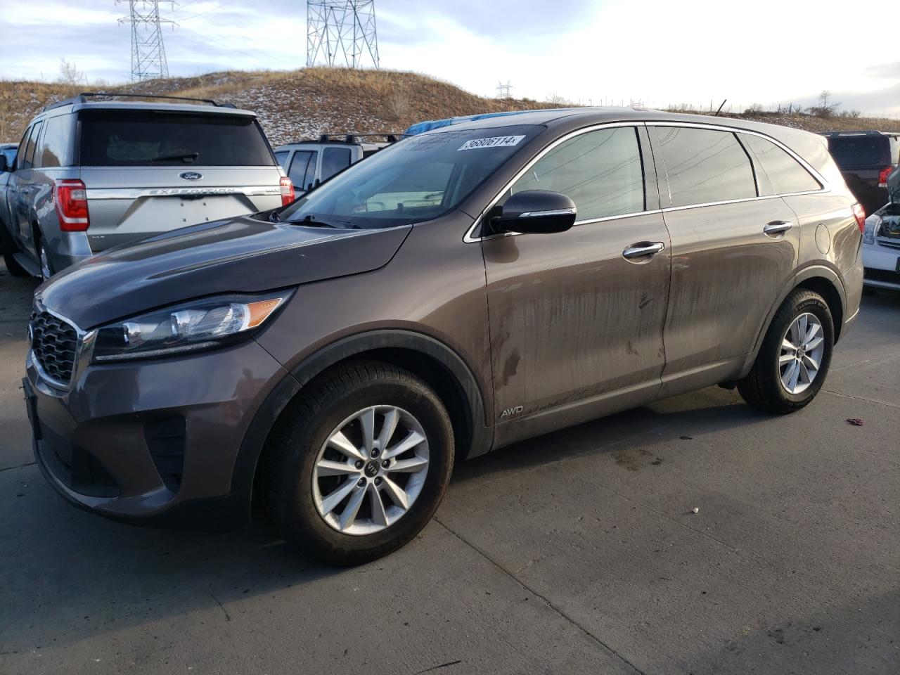 2020 Kia Sorento S VIN: 5XYPGDA54LG617797 Lot: 36806114