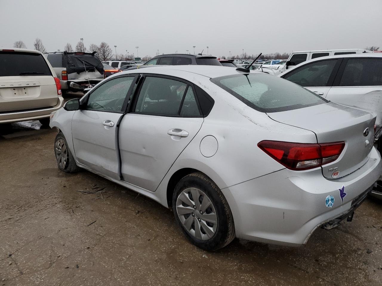 2020 Kia Rio Lx VIN: 3KPA24AD1LE361661 Lot: 36948324