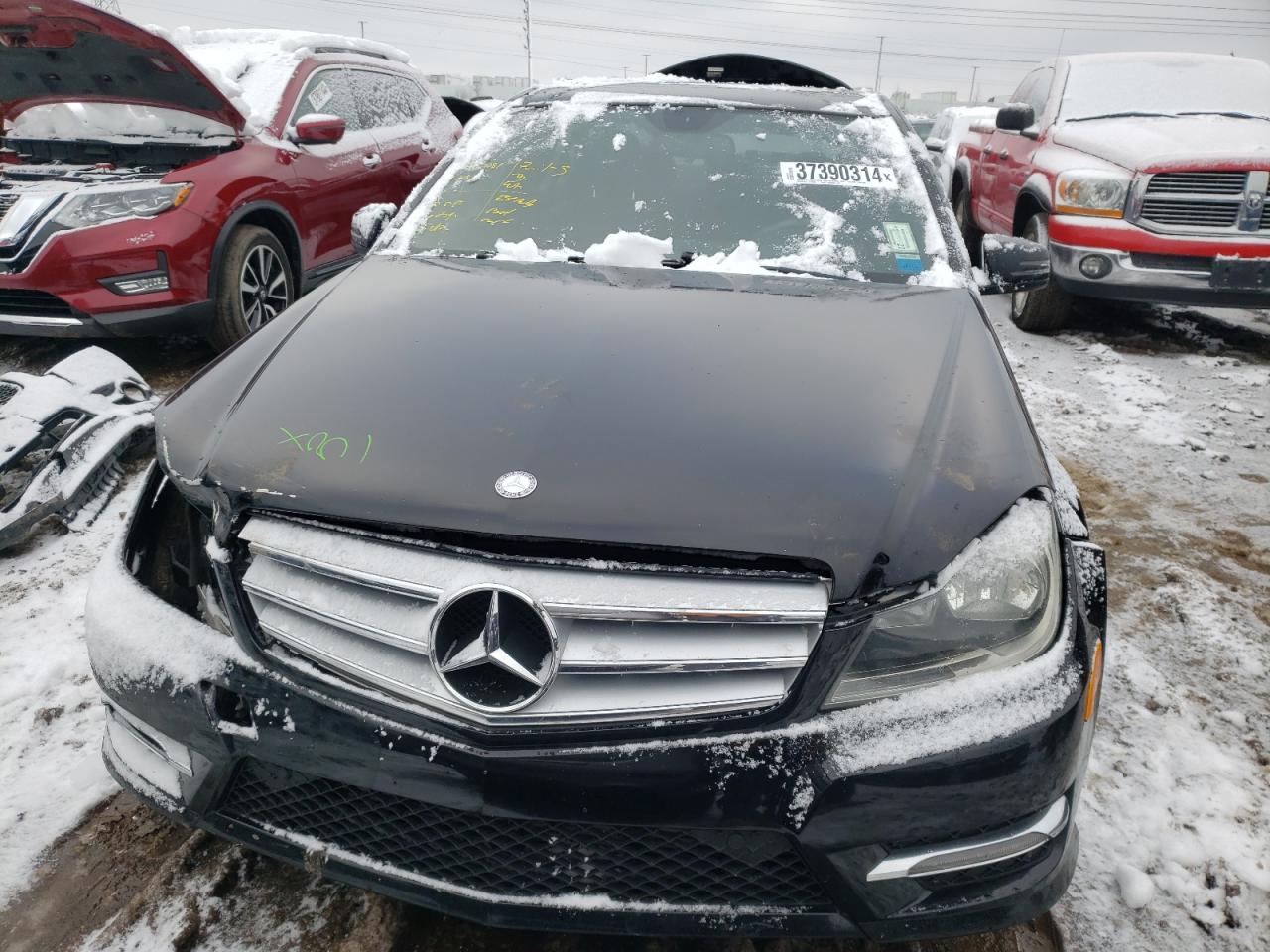 2013 Mercedes-Benz C 250 VIN: WDDGF4HB3DA794184 Lot: 37390314