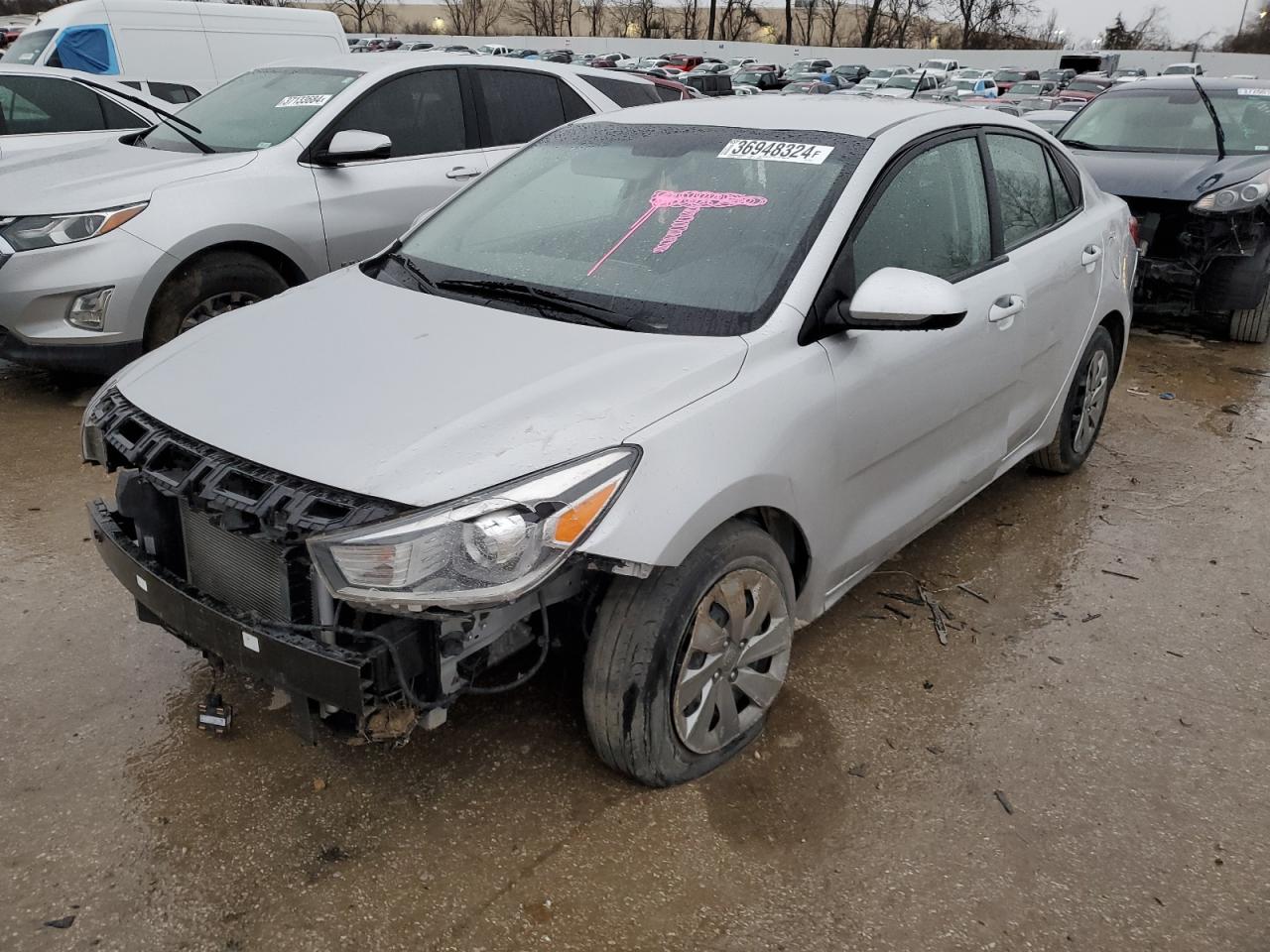 2020 Kia Rio Lx VIN: 3KPA24AD1LE361661 Lot: 36948324