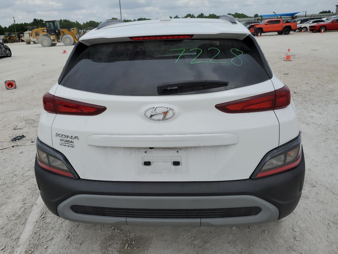 2022 Hyundai Kona Sel VIN: KM8K62AB2NU900655 Lot: 48315244