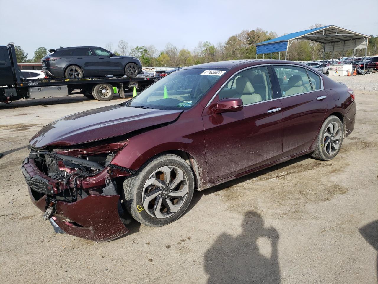 2016 Honda Accord Exl VIN: 1HGCR3F87GA012332 Lot: 47103064