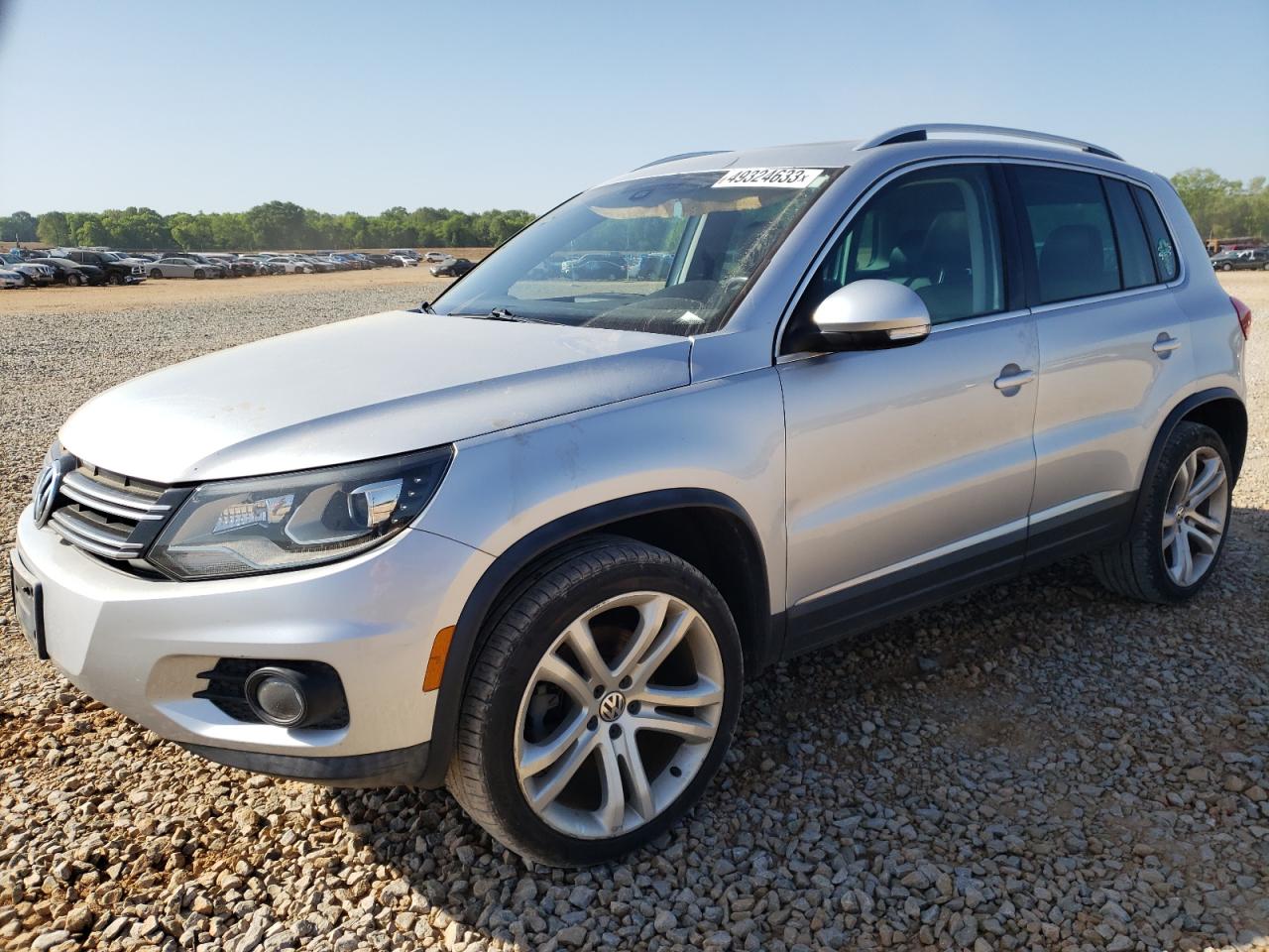 WVGAV7AX0CW593883 2012 Volkswagen Tiguan S