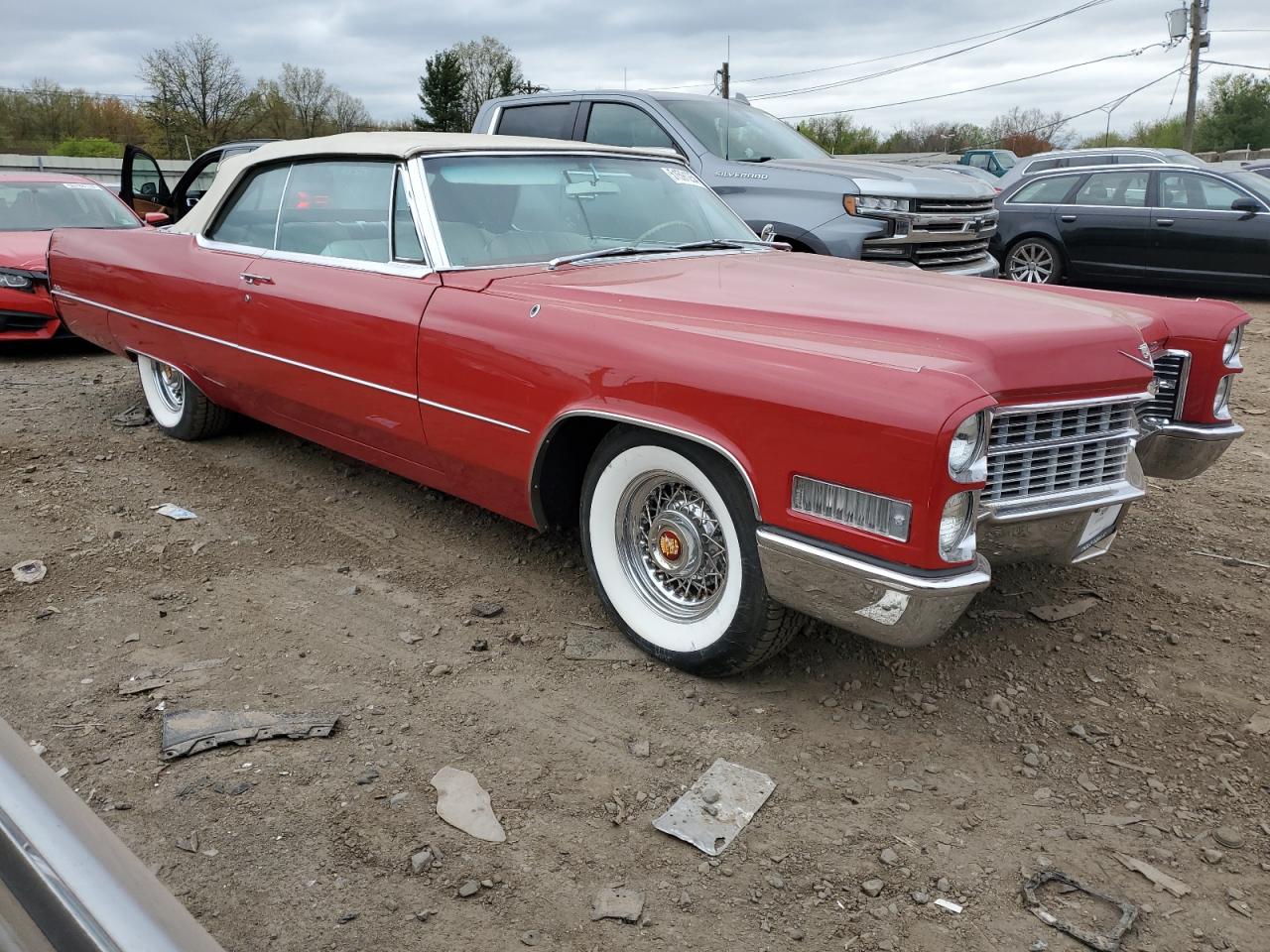 1966 Cadillac Deville VIN: F6287812 Lot: 76001014