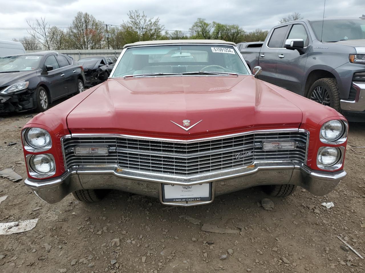 1966 Cadillac Deville VIN: F6287812 Lot: 76001014