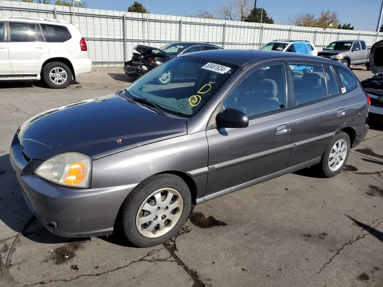 2003 Kia Rio Cinco VIN: KNADC165036147905 Lot: 50461634