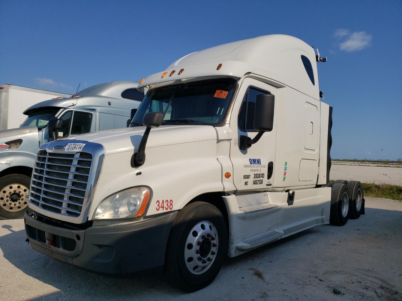 3AKJGLD5XESFS5922 2014 Freightliner Cascadia 125