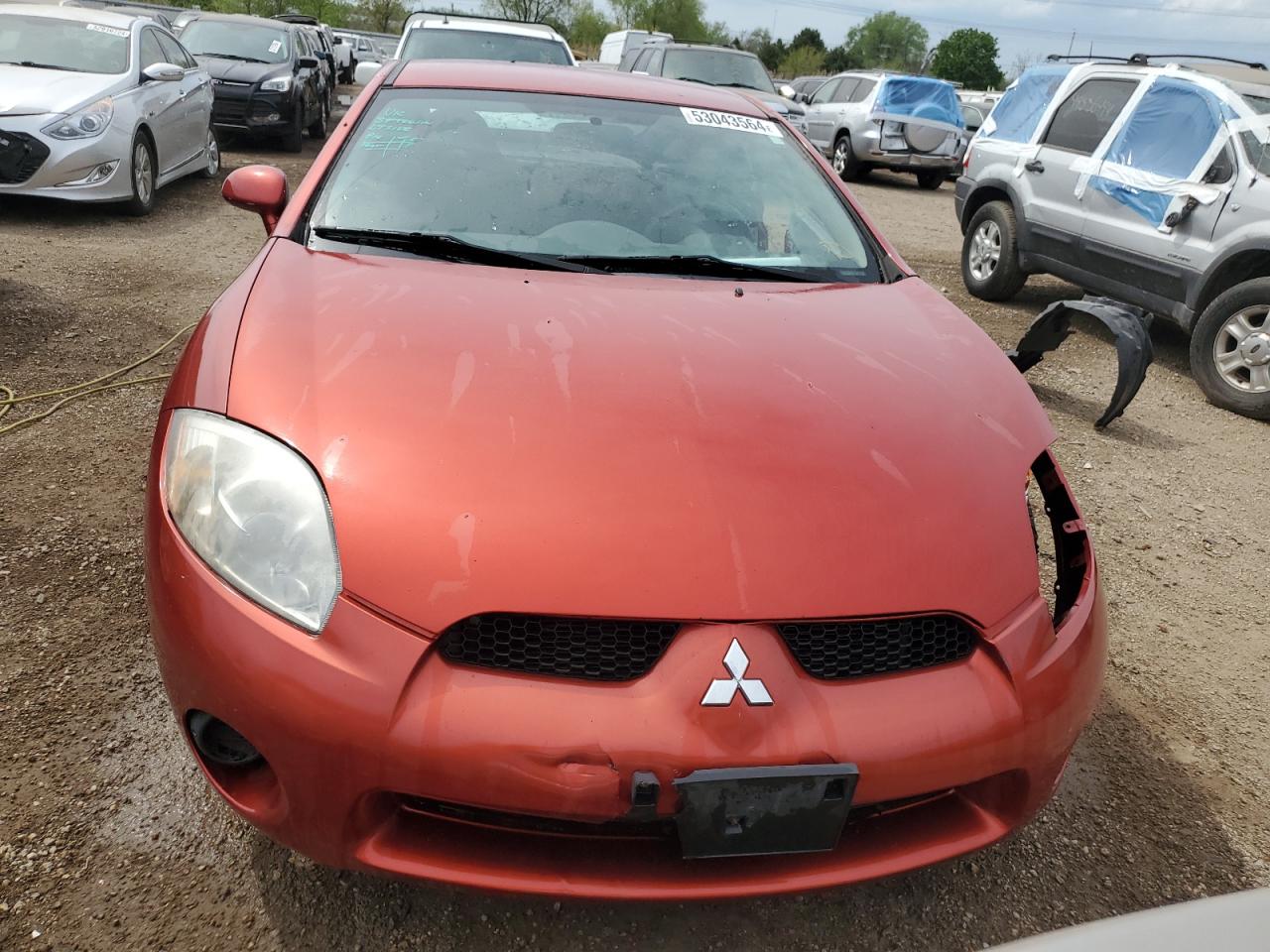 2008 Mitsubishi Eclipse Gs VIN: 4A3AK24F78E042198 Lot: 53043564