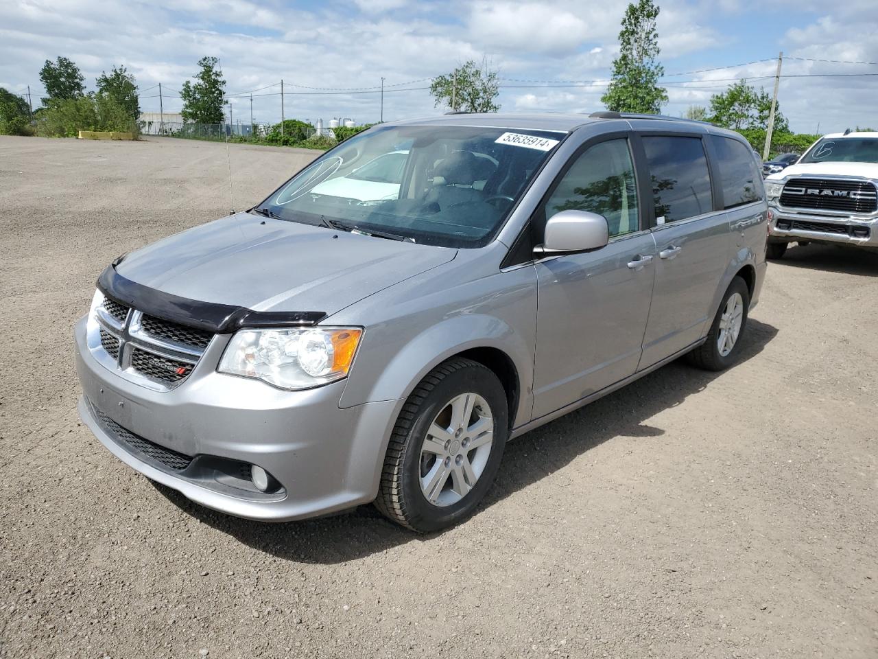 2019 Dodge Grand Caravan Crew VIN: 2C4RDGDG4KR630298 Lot: 53635914