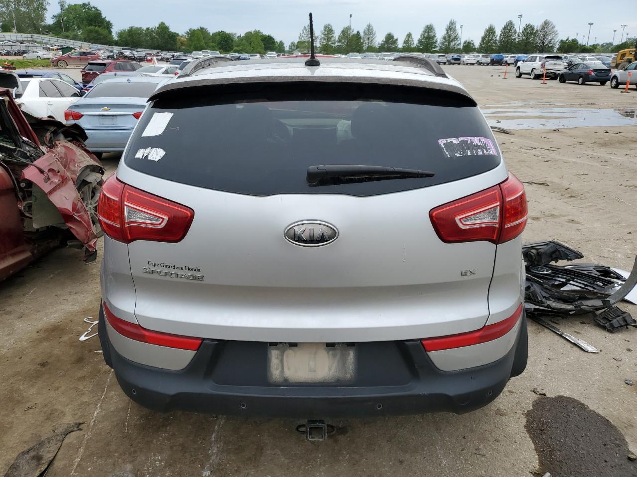 2011 Kia Sportage Ex VIN: KNDPCCA29B7163652 Lot: 53300214