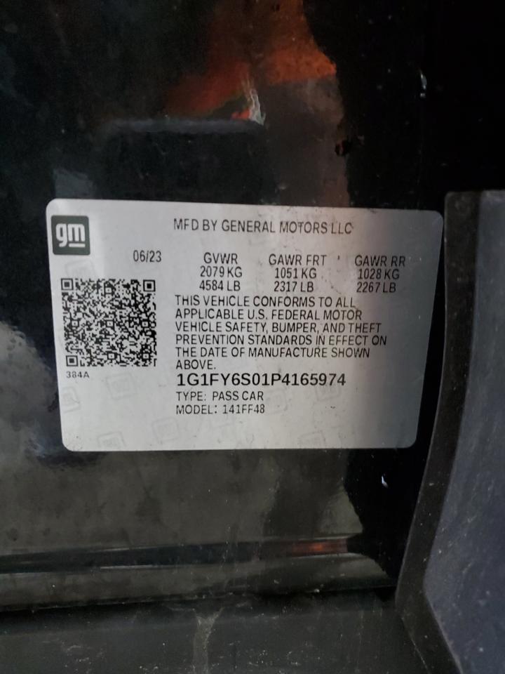 1G1FY6S01P4165974 2023 Chevrolet Bolt Euv Lt