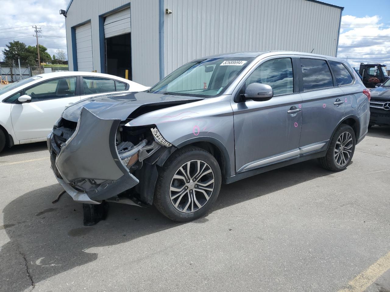 2016 Mitsubishi Outlander Se VIN: JA4AZ3A36GZ016854 Lot: 52688694