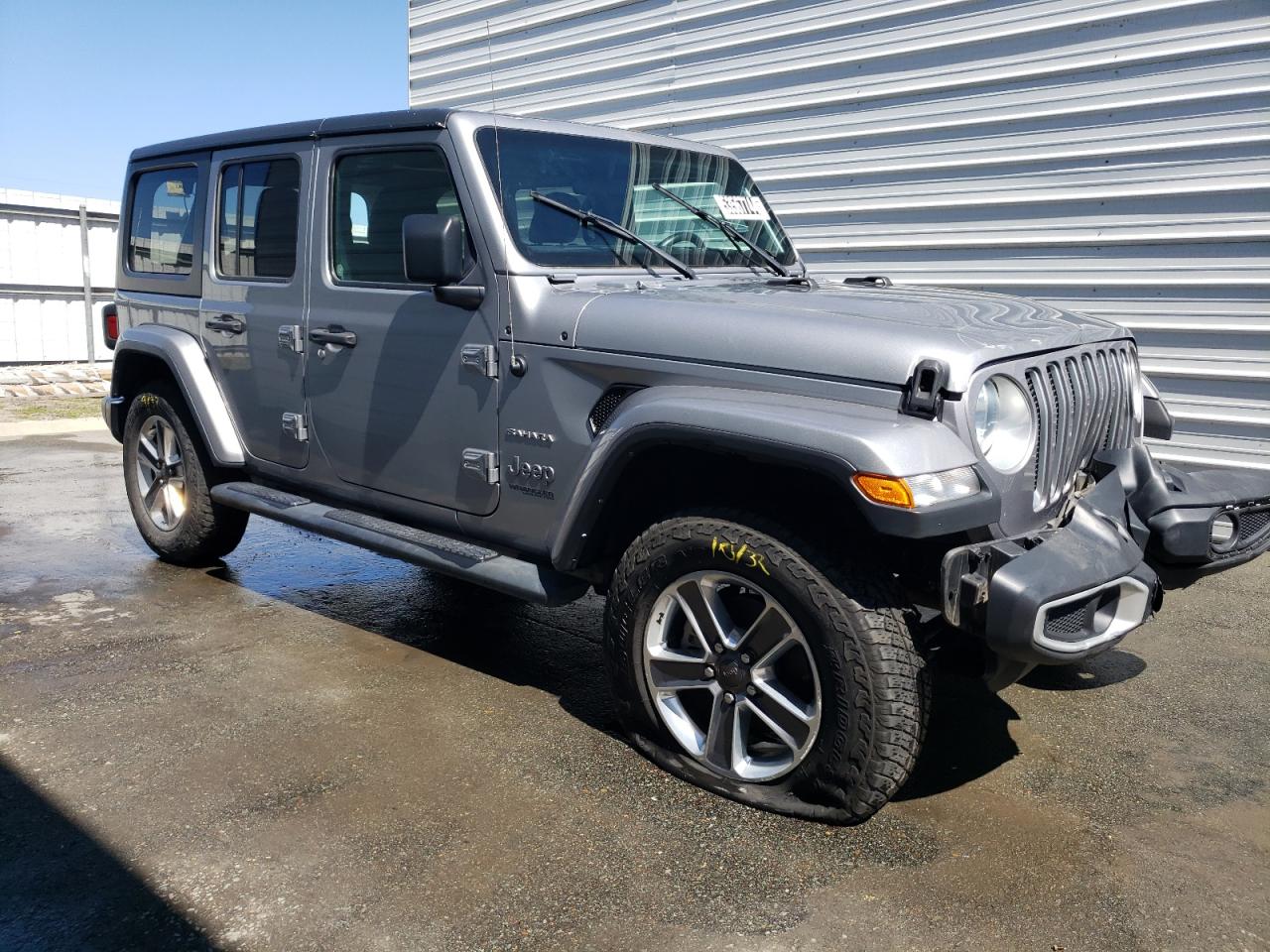 2021 Jeep Wrangler Unlimited Sahara VIN: 1C4HJXEN5MW634761 Lot: 53567744