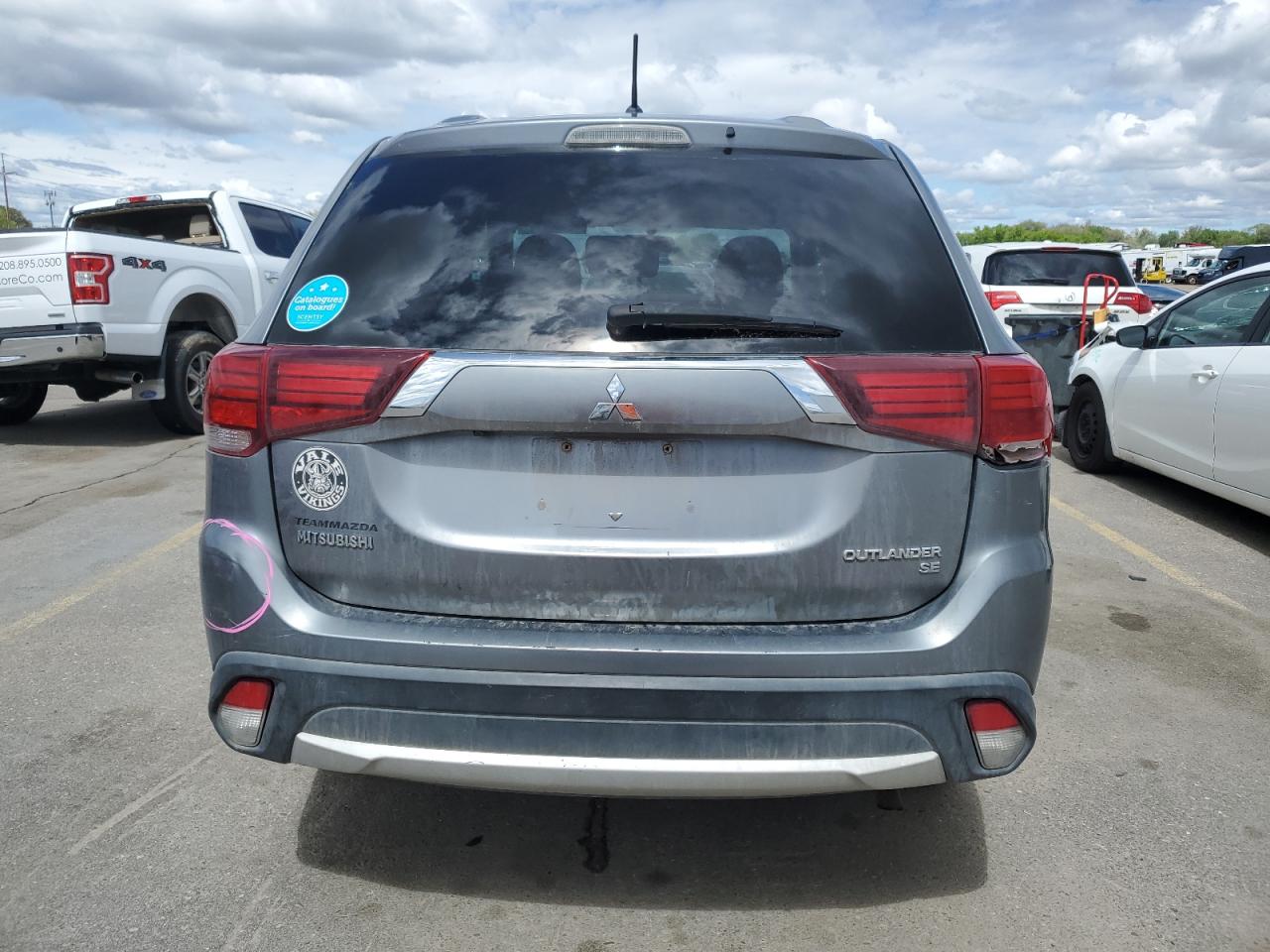 2016 Mitsubishi Outlander Se VIN: JA4AZ3A36GZ016854 Lot: 52688694