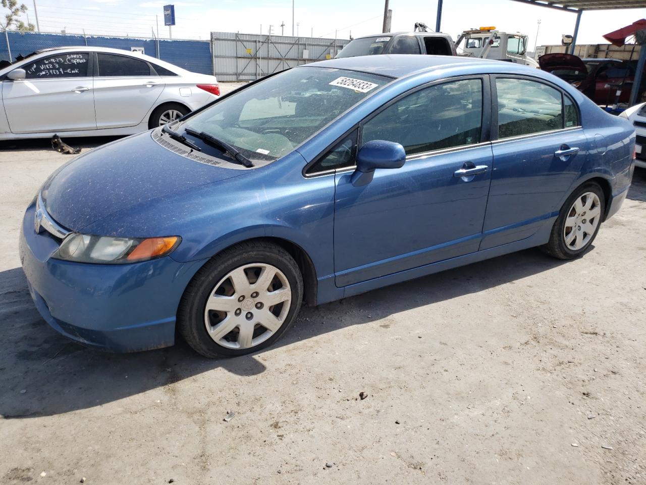 1HGFA16537L108560 2007 Honda Civic Lx