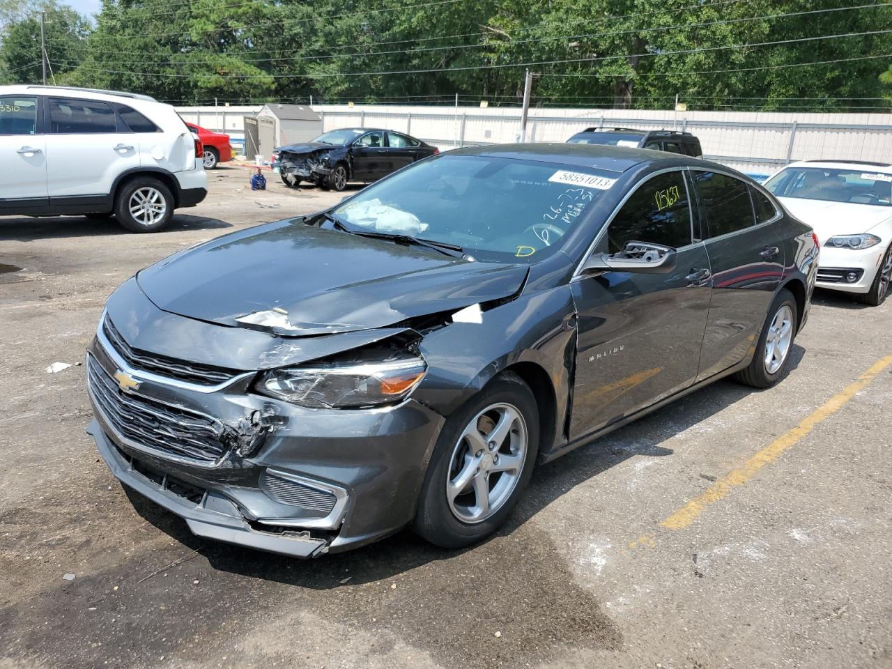 1G1ZC5ST0HF153384 2017 Chevrolet Malibu Ls