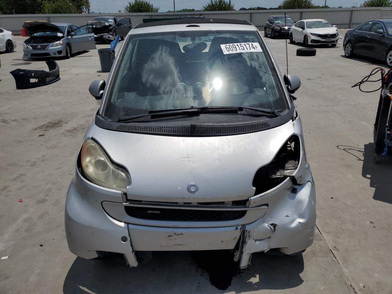 2009 Smart Fortwo Passion VIN: WMEEK31X79K277518 Lot: 60915174