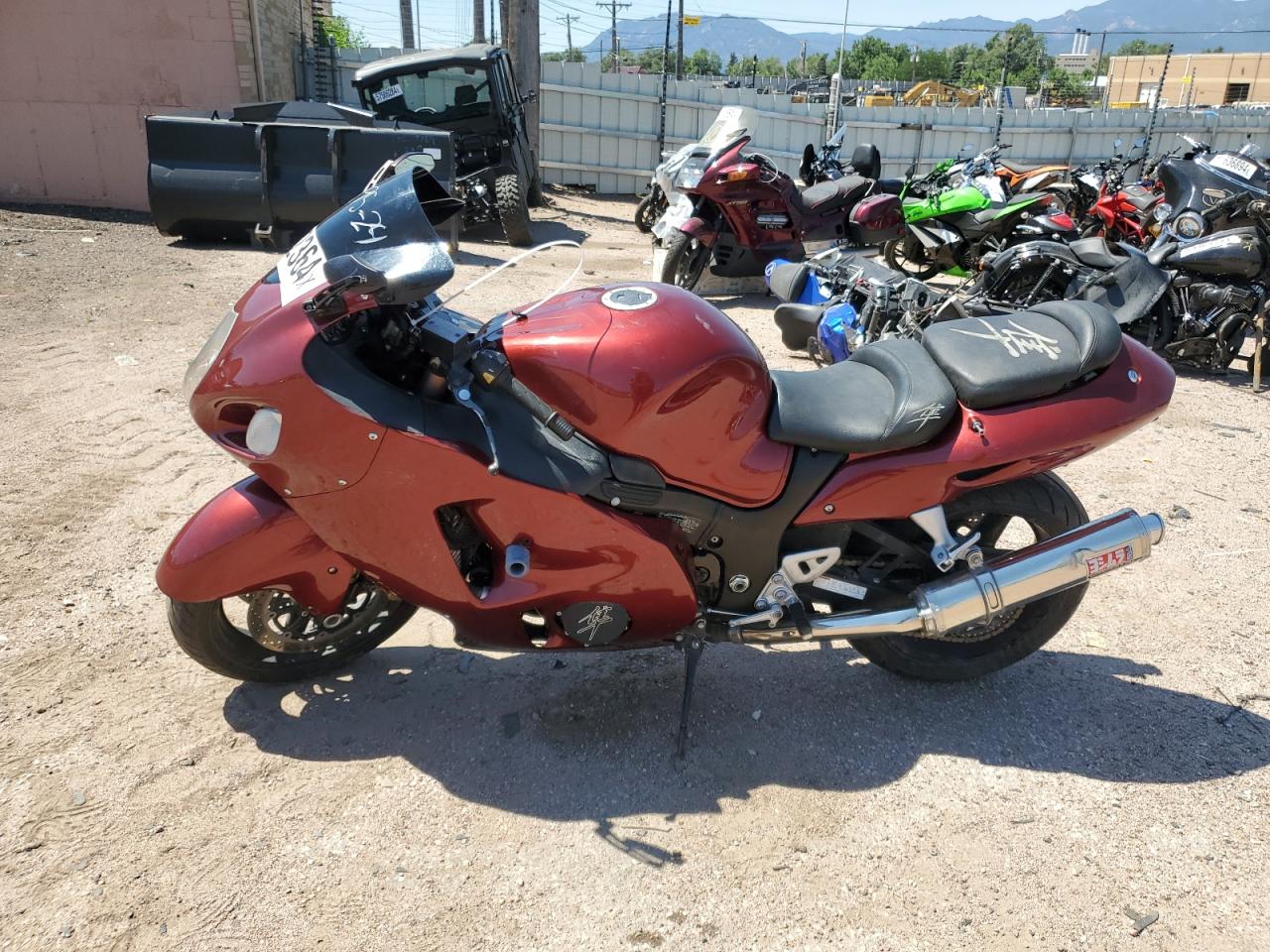 2007 Suzuki Gsx1300 Rz VIN: JS1GW71A372105332 Lot: 61282364