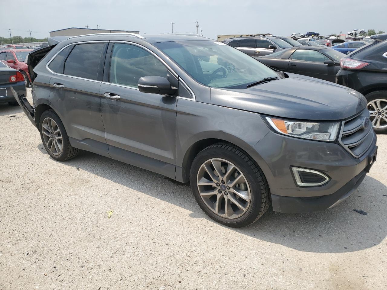 2017 Ford Edge Titanium VIN: 2FMPK3K86HBB68325 Lot: 56335074