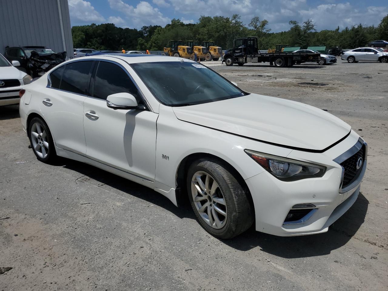 2018 Infiniti Q50 Luxe VIN: JN1EV7AP8JM360061 Lot: 59914154