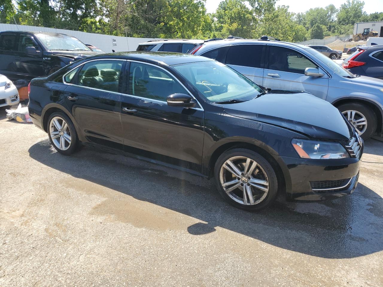 2014 Volkswagen Passat Se VIN: 1VWBN7A37EC062753 Lot: 60564744