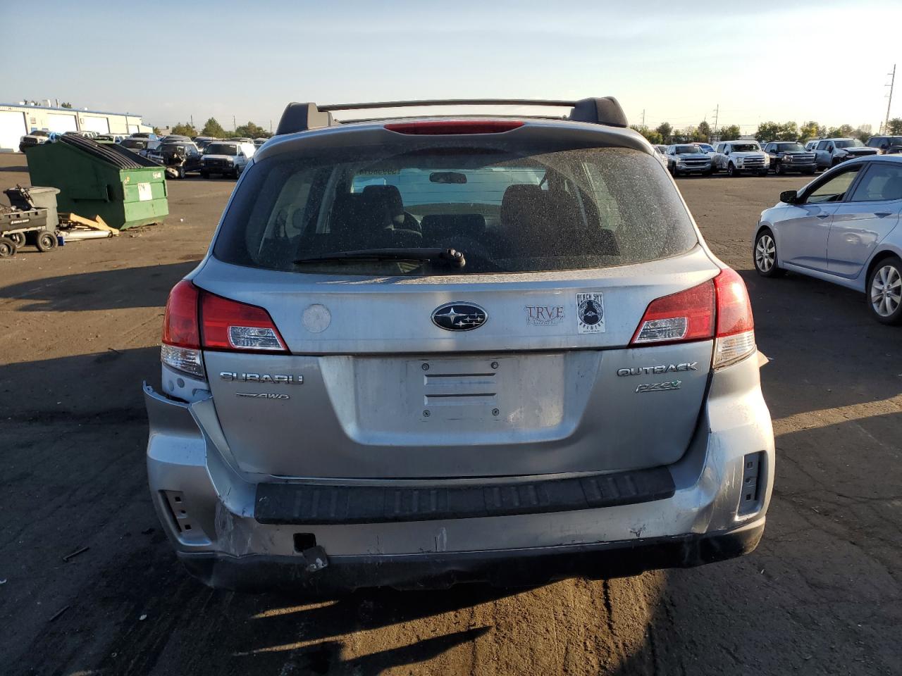 2012 Subaru Outback 2.5I VIN: 4S4BRBAC0C3220501 Lot: 59956014