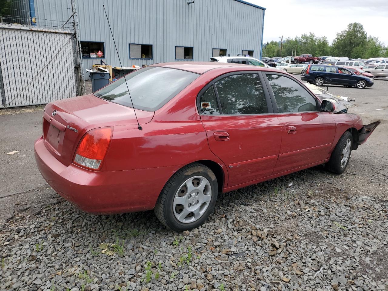 KMHDN45D73U703237 2003 Hyundai Elantra Gls