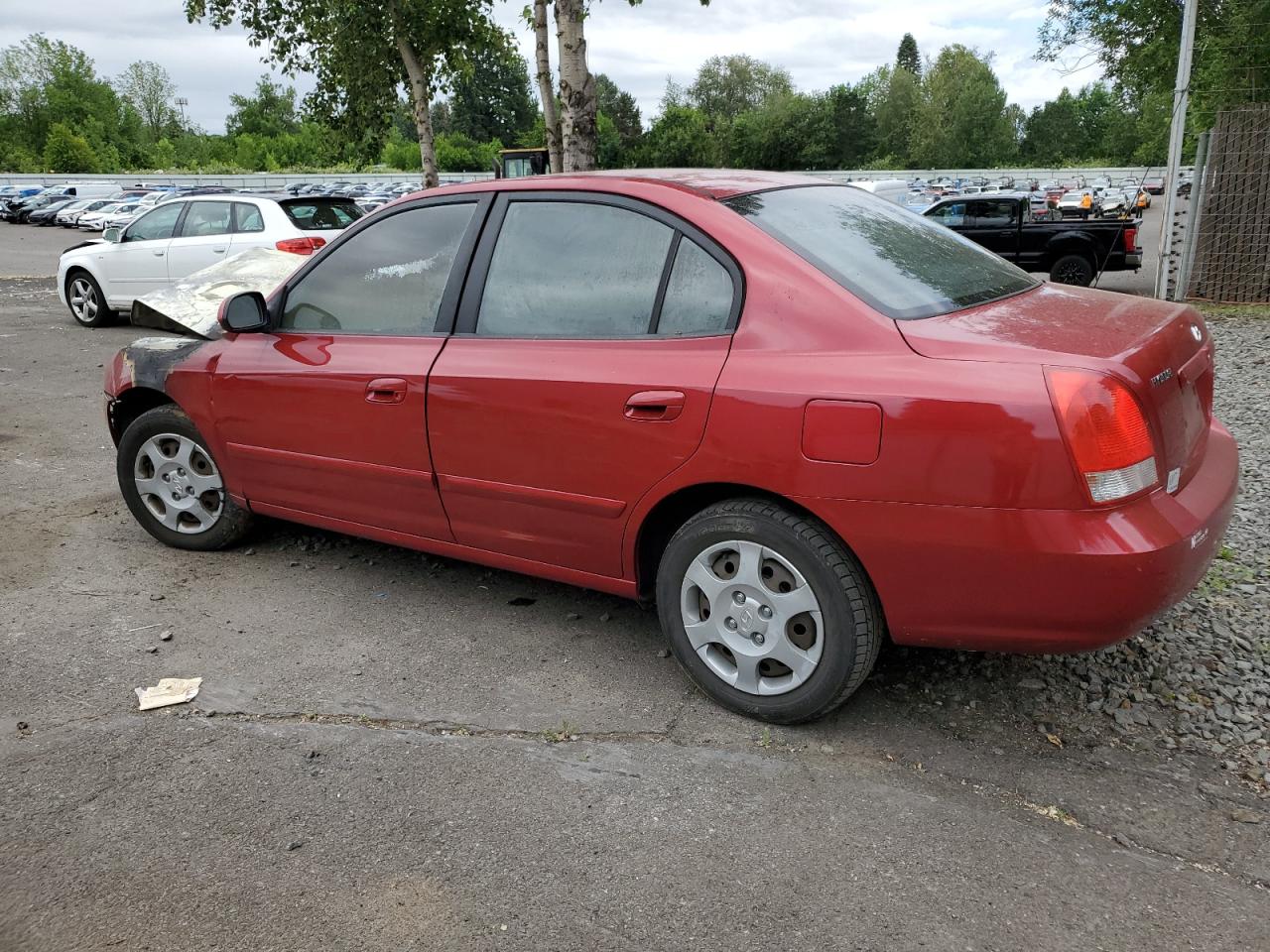 KMHDN45D73U703237 2003 Hyundai Elantra Gls