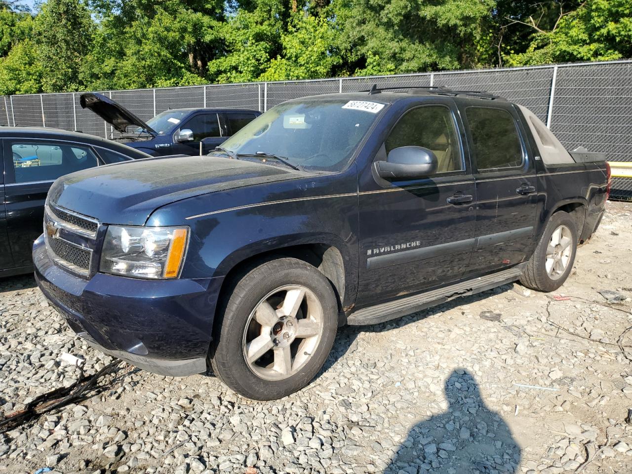 2007 Chevrolet Avalanche K1500 VIN: 3GNFK12347G125288 Lot: 58727424